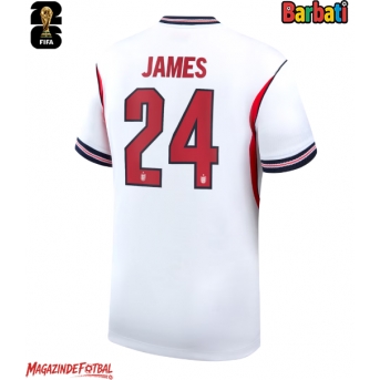 Anglia Reece James #24 Tricou Fotbal Replică Mondial 2026 Barbati Acasa
